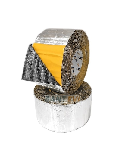 Araç Oto Ses Isı Yalıtım Bandı 5cmx5metre Folyolu Kauçuk Bant