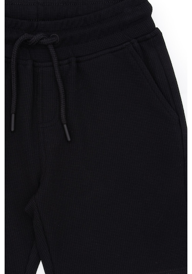 U.s. Polo Assn. Erkek Çocuk Siyah Şort Örme 50307276-vr046 Siyah