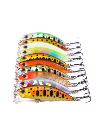 5 Gr, 5 Cm Zıpır Maket Yapay Balık - Balık Yemi-ghost Zebra