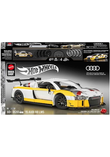 Hot Wheels Elite Serisi 15 Audi R8 Lms Yapım Seti 820 Parça Jft18