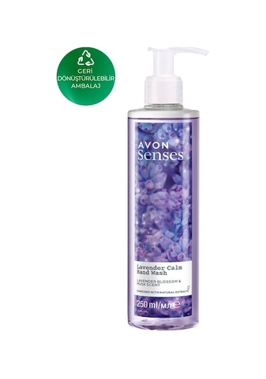 Avon Senses Lavender Calm Lavanta ve Misk Kokulu Sıvı Sabun 250 ML