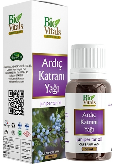 Bio Vitals Ardıç Katranı Yağı 50 Ml