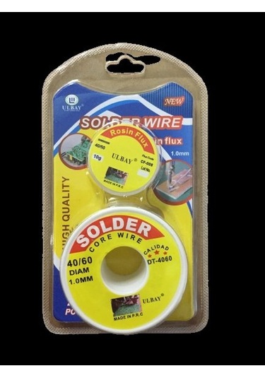 Solder Wire+ Lehim Teli Ve Pastası 2li Set