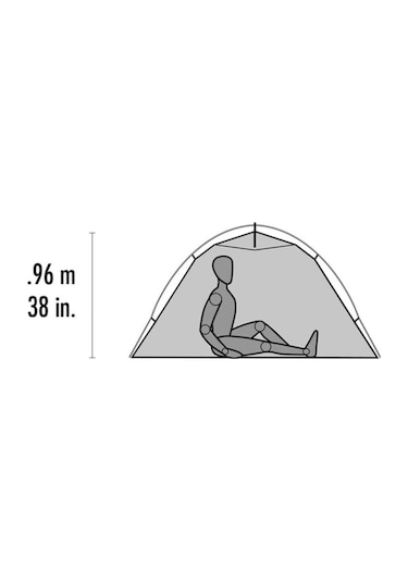 Msr Hubba Tour 1 Tek Kişilik Çadır - Red/green Red-green Gri - Kırmızı