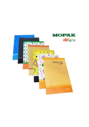 Mopak A4 60/4 Tek Ortalı Harita Metod Defteri