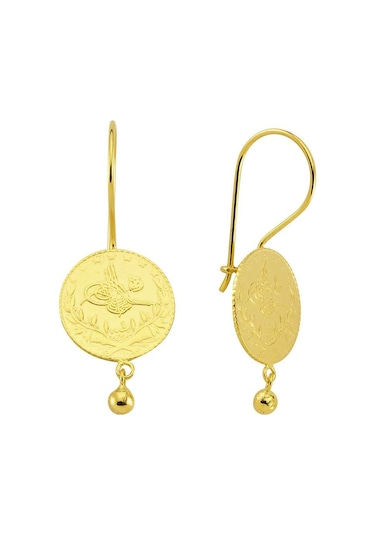 Reşat Altınlı Damla Küpe 5,45 Gram 22 Ayar Altın