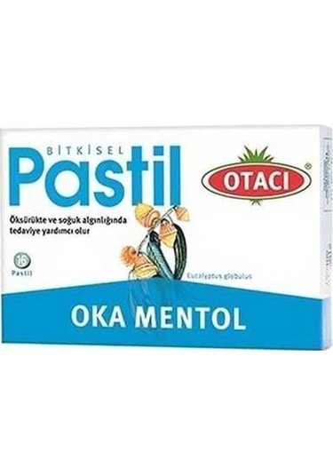 Otacı Oka Mentol Pastıl 16 Adet