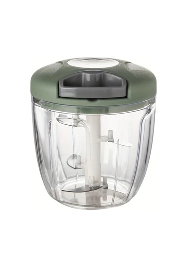 Awesomestore 900ml Yeşil Mutfak Sebze Doğrayıcı, Multifonksiyonel Sarımsak Ezici, Et Kıyma Makinesi Yeşil