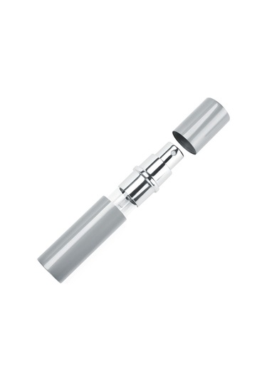 Mufunye 10 Ml Parfüm Şişesi, Parlak Eloksallı Alüminyum, 5 Adet Gümüş