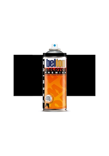 Molotow Belton Premium Sprey Boya 400ml Deep Black 221