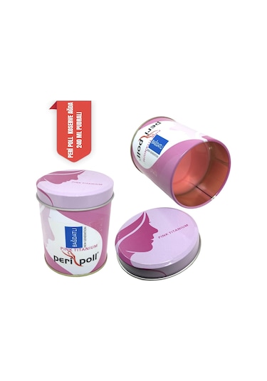 Peri Poll Pink Titanium Hassas Ciltler için Pudralı Konserve Ağda 240 ML