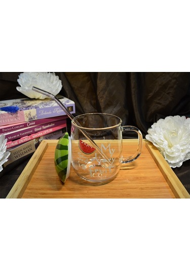 Cam Pipetli Kupa Yeşil 420 Ml