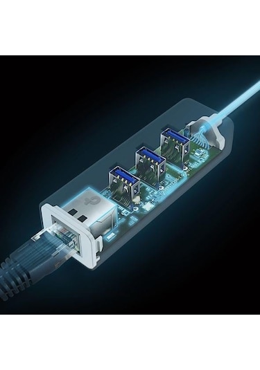 Tp-link Ue330c Usb3.0 Type-c Gigabit Adaptör+3usb-202374