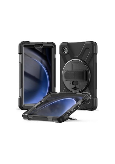 Samsung Galaxy Uyumlu Tab A9 X110 X115 Defender Askılı Zırhlı Tank Case
