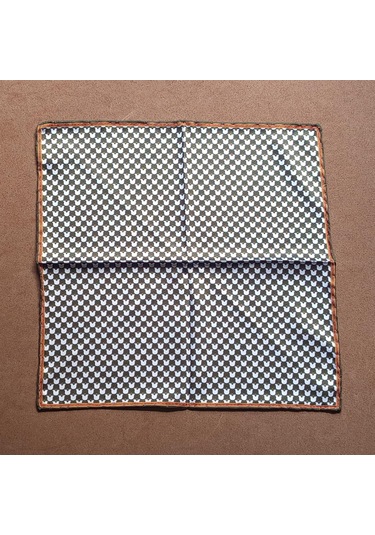 Coolmenclub Desenli Mikrofiber Cep Mendili Siyah