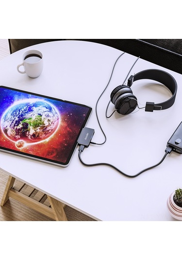 Geeksen Type-c 4 Lü Hub: Usb3.0, Hd, 3.5mm Ses Girişi İpad Pro Uyumlu