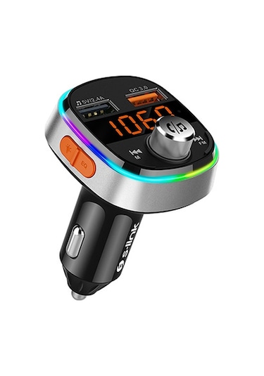 S-Link Sl-Bt235 Rainbow Bluetooth V5 Led Ekran Usb+Tf Çift Usb