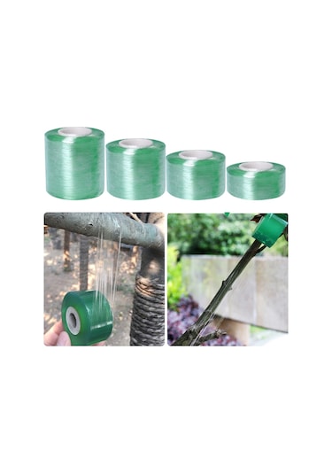 Lebihmurah 3663 100 M/rulo Pvc Aşılama Bandı Bahçe Aletleri Meyve Ağacı Budama Makası Engraft Şube Bahçe Bağlama Kemer Kravat Bandı