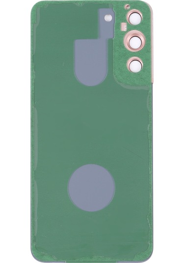 Samsung Galaxy Uyumlu S22 5g Sm-s906b İçin Kamera Lens Kapaklı Arka Kapak Pembe Pembe