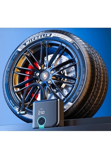 A5544 Led Işıklı Taşınabilir Kompresörlü Hava Pompası