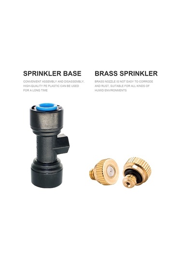 Besthome1 15 Metre 21 Başlıklı Avrupa Standart Bahçe Sisleme Sulama Sistemi Seti - Hgdy57 Siyah Teflon Bant Kullanışlı Hediye