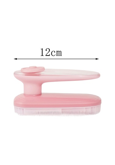 Homyl Temizleme Fırçası Yumuşak Kıllar Ayakkabı Fırçalama Pembe