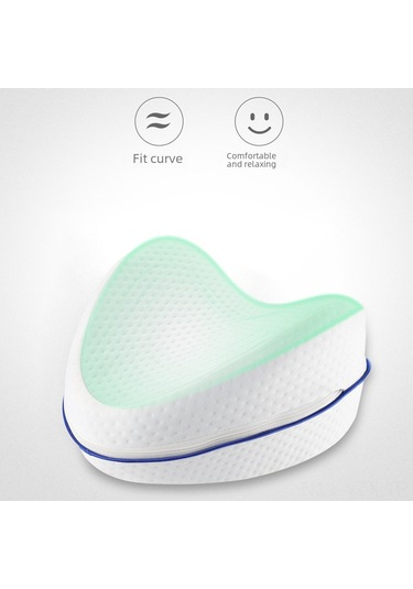 Yaozixa Beyaz Kalp Şekilli Memory Foam Ayak Bileği Yastığı - Yavaş回弹, Uyku Konforu Ve Denge Sağlama, 25x25x15x6 Cm, Hafif Ve Dayanıklı Beyaz