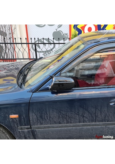 Honda Civic 1996 2000 Yarasa Ayna Kapağı - Parlak Siyah - Abs Plast