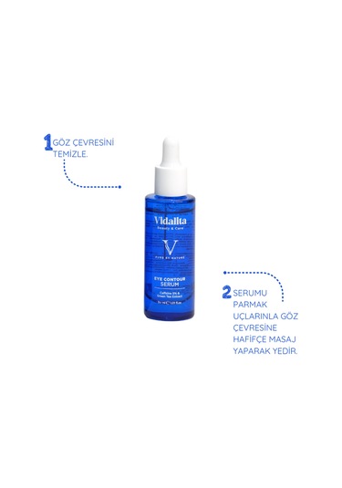 Vidalita Beauty & Care Eye Contour %5 Kafein & Yeşil Çay Ekstraktı Göz Çevresi Bakım Serumu 30 ML