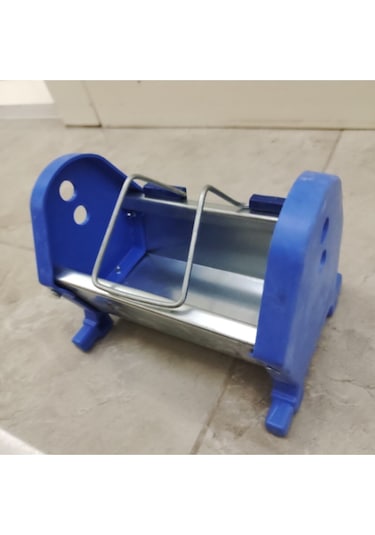 15 Cm Güvercin Civciv Metal Galvaniz Yemlik