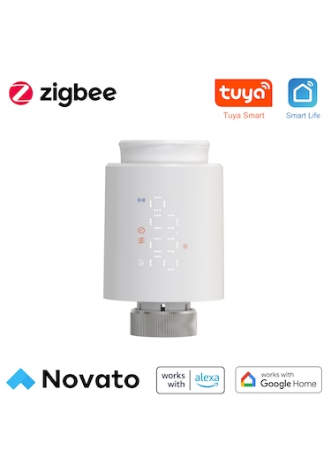 Zigbee Termostatik Akıllı Vana Kontrolcüsü Tuya Uyumlu