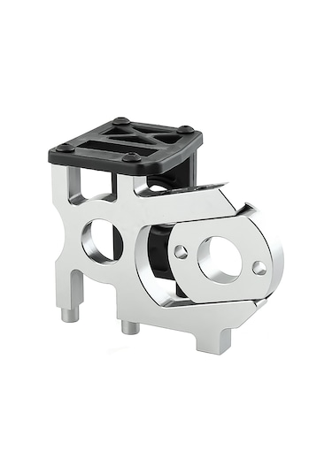 Youtek Kyosho Mp10 Hsp Hobao Fs İçin Metal-plastik Motor Tutucu, 1/8 Rc Araba Offroad Kamyon Nitro Değişken Vitesli Brushless Motor Montaj Seti