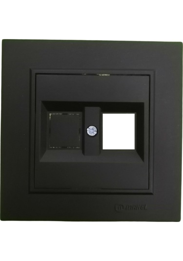 Makel Karea 2li Boş Data Prizi Siyah