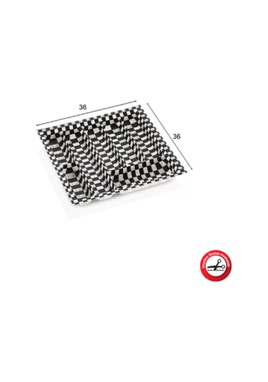 Eco Modül Kaşıklık 7 Gözlü Damalı 36x36 Royaleks-acero-20133 Asorti