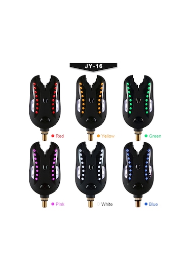 Jeemson Sahte Balık Alarmı Sarı - Ses Ve Işık Uyarı İle Balık Tutmayı Kolaylaştırır