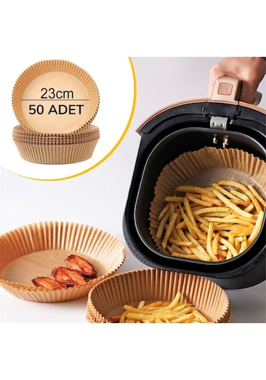Buffer 50 Adet Tek Kullanımlık Air Fryer Pişirme Kağıdı