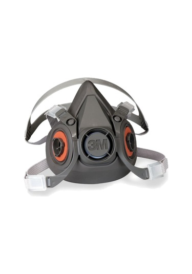 3M  6000 Serisi 3M 6300 6300 Yarım Yüz Gaz Maskesi Filtresiz L
