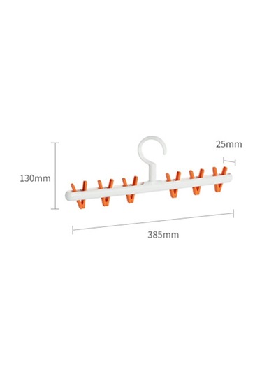 Sones Adet Lsaı07 360 Derece Dönebilen Dolaşma Önleyici Kurutma Rafı Beyaz Turuncu Diğer