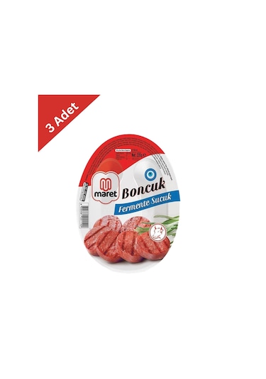 Maret Boncuk Fermente Sucuk 220 G X 3 Adet