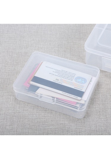 Yuntech01 Pp Malzeme Şeffaf Dikdörtgen Kapaklı Depolama Kutusu - Hafif, Dayanıklı Ve Toz Proof Parça Kutusu Diğer