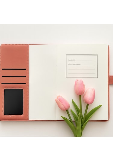 Kilitli Ajanda Günlük Not Defteri Notebook Pembe İthal Ürün Pembe