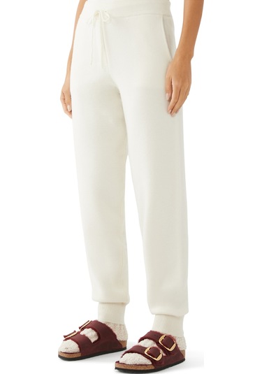 Loulou Studio Lüks Kaşmir Pantolon Ivory