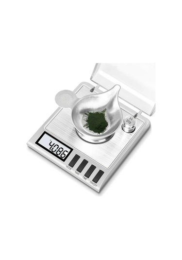 Willowhaven Gümüş Rengi 0.001g Hassas Ev Tipi Taşınabilir Cep Terazisi Altın İlaç Ölçümü