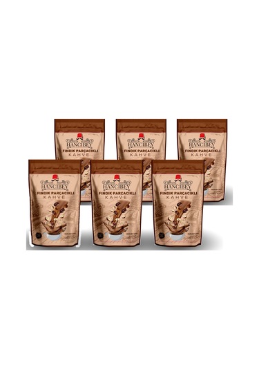Hancıbey Fındık Parçacıklı Kahve 6 x 150 G