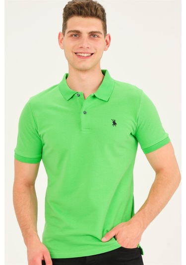 T8561 Dewberry Erkek Tshırt-çimen Yeşili Çimen Yeşili