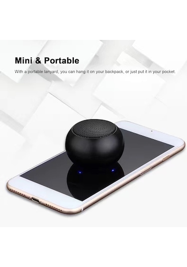 Geeksen Bluetooth Hoparlör Mini Hoparlör Kablosuz Bluetooth Hoparlör Tws Bağlantısı