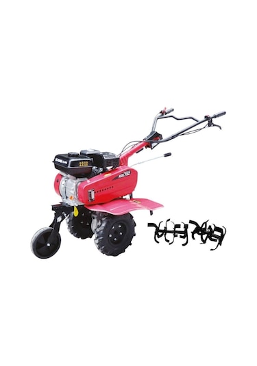 Kama By Reis KGL75Z Benzinli İpli 7 HP Çapa Makinası + Çapa Alt Grubu