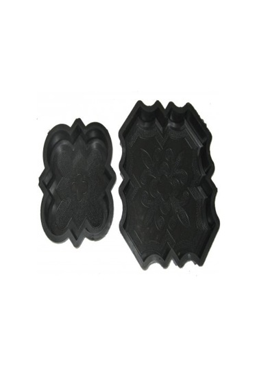 Plastik Parke Taşı Kalıbı Tekli Büyük Orkide 4,5 Cm (10 Ad)