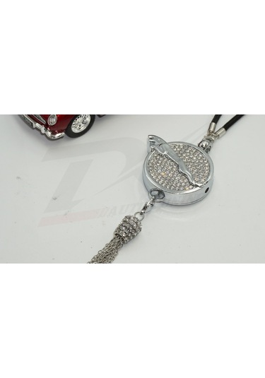 Jaguar Kristal Taşlı Stil Araç Ayna Parfümlü Sarkacı New Style