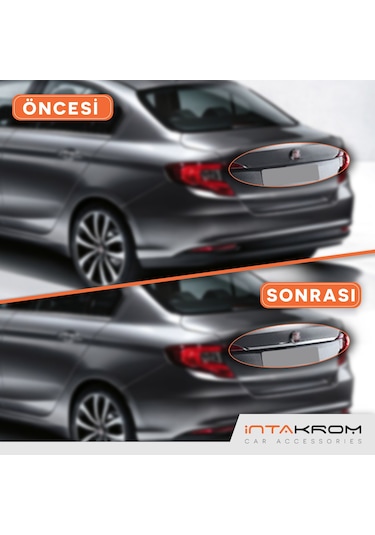 intakrom Fiat Egea Krom Bagaj Çıtası 2015 Üzeri Sd